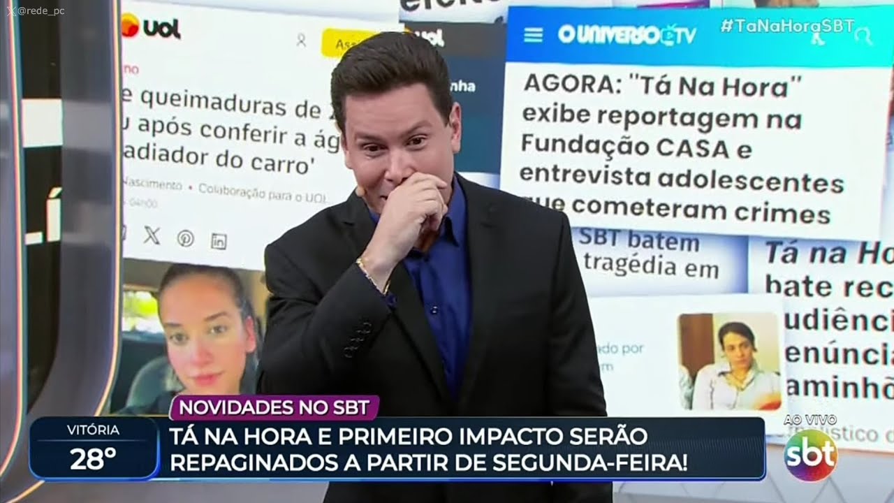 Despedida de Marcão do Povo registra baixa audiência para o SBT