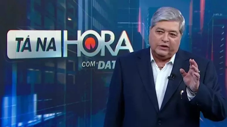 Datena não empolga e registra baixa audiência no SBT