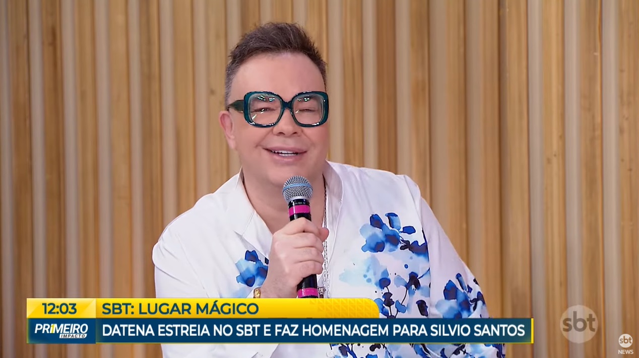 Quadro de fofocas com Felipeh Campos perde para a Band e fica em 4º lugar no Ibope