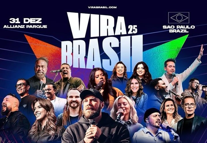 Vira Brasil 2025: a virada de ano histórica transmitida pelo SBT que celebrou fé e união