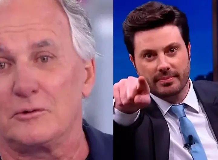 Danilo Gentili diz que Otávio Mesquita passou a mão em seu pênis durante gravação no SBT