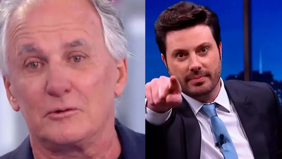 Danilo Gentili diz que Otávio Mesquita passou a mão em seu pênis durante gravação no SBT