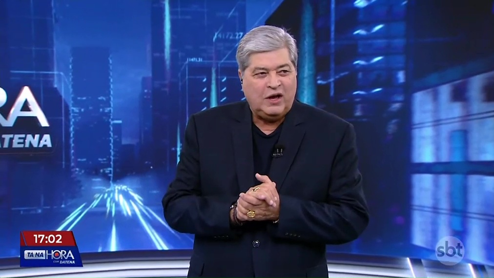 Após 6 meses, Datena pede demissão do SBT
