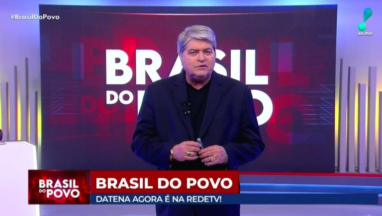 Datena zera o Ibope da RedeTV!