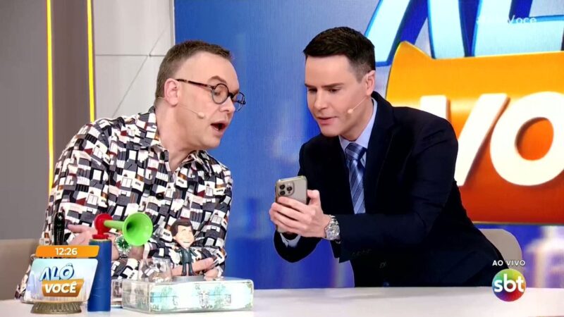 Luiz Bacci completa um mês no SBT com baixa audiência e levando surra da Record