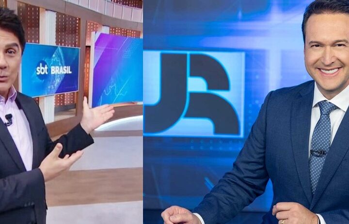 “Jornal da Record” registra o triplo de audiência do “SBT Brasil”