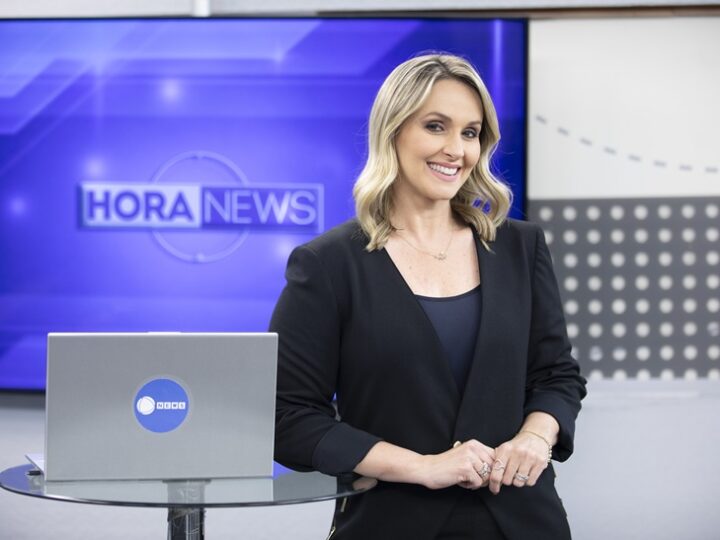 Daysa Belini estreia como apresentadora do “Hora News”