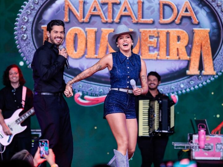 Ana Castela grava especial de Natal no SBT