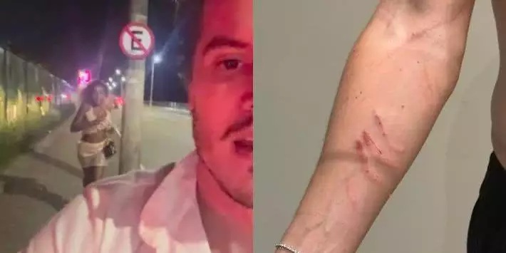 Danilo Bravo diz que foi perseguido e agredido por Cariúcha em Balneário Camboriú