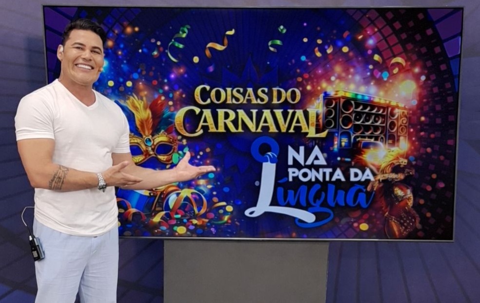 “Na Ponta da Língua” estreia programação exclusiva de Carnaval na TV aberta