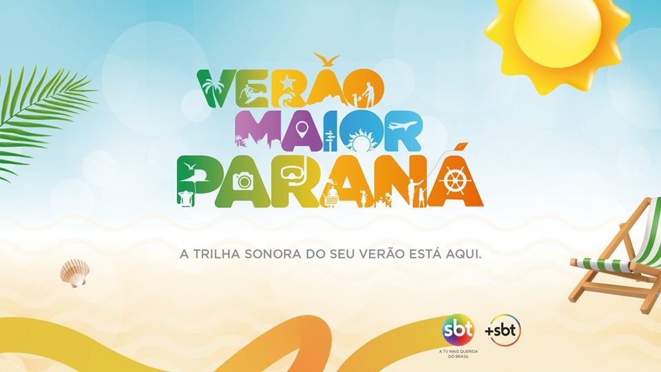 SBT anuncia exibição do “Verão Maior Paraná” 2026