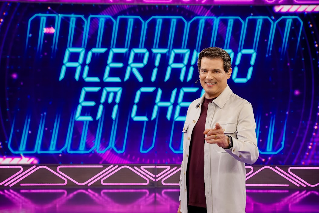 Celso Portiolli estreia o game “Acertando em Cheio”