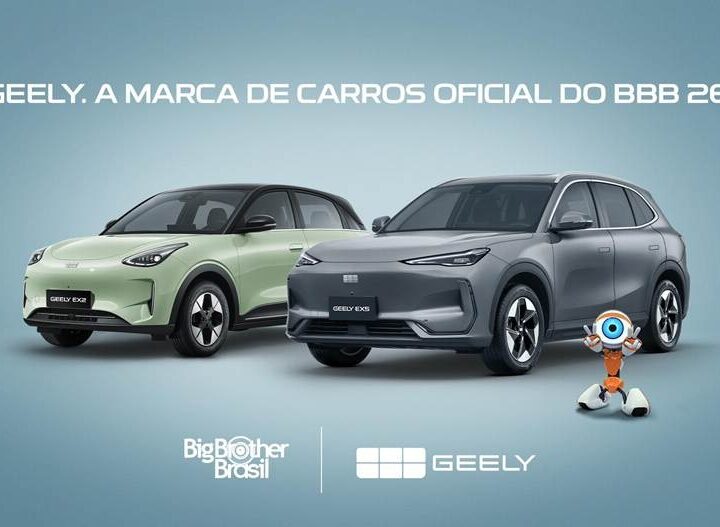 Geely é a nova parceira do “Big Brother Brasil 2026”