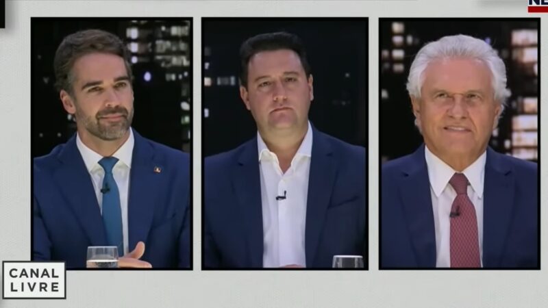 Debate entre Ratinho Jr., Ronaldo Caiado e Eduardo Leite registra audiência pífia na Band