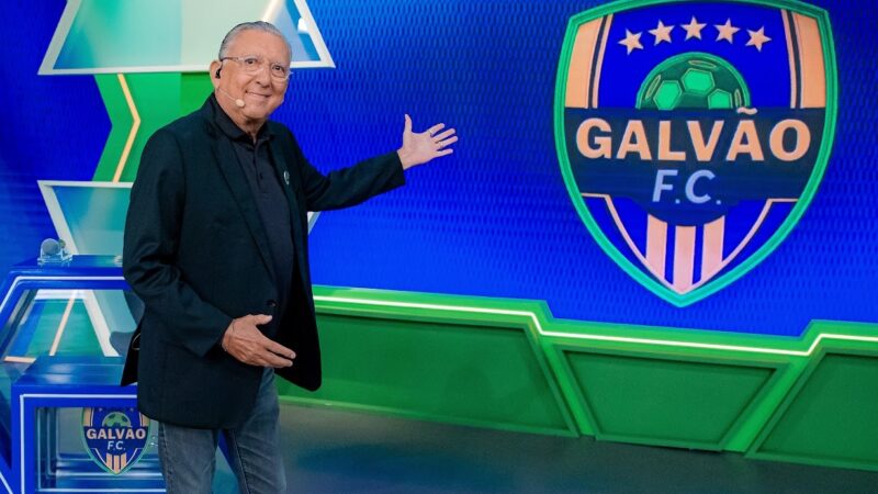 Galvão Bueno estreia no SBT e coloca o esporte no centro do horário nobre