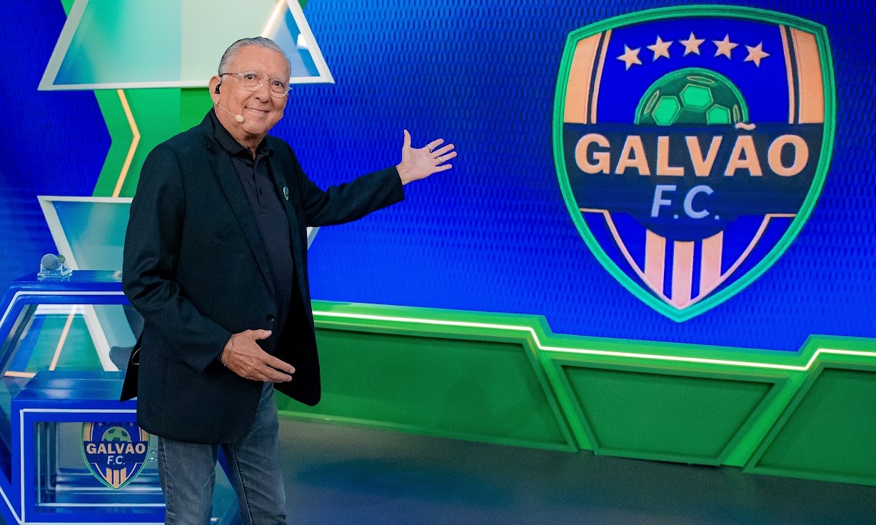 Galvão Bueno estreia no SBT e coloca o esporte no centro do horário nobre