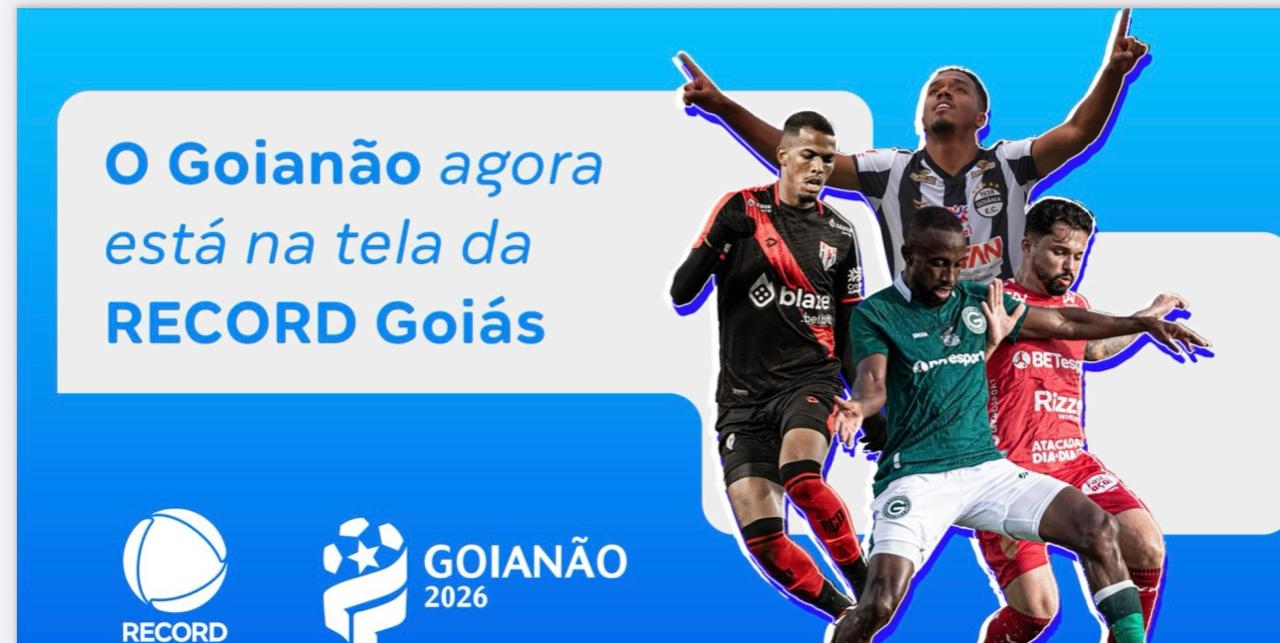 Record Goiás bate a TV Anhanguera e lidera a audiência com clássico na final do Goianão