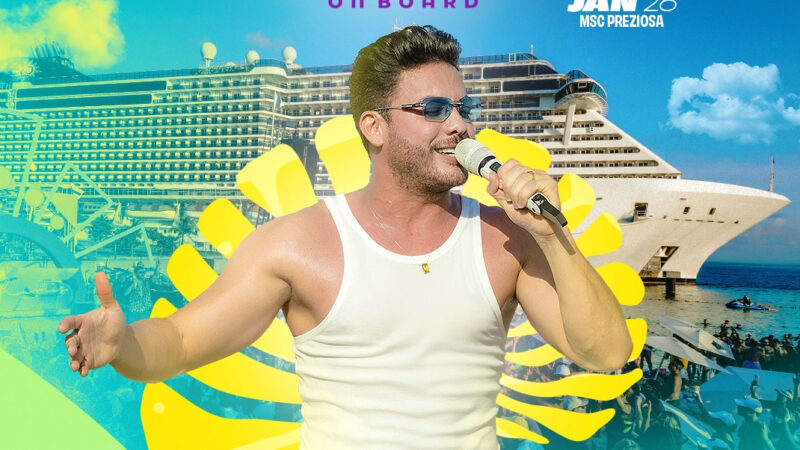 Wesley Safadão comanda a sétima edição do WS On Board, o navio mais animado do mundo