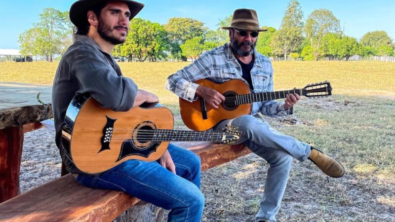 Almir Sater & Gabriel Sater juntos na inédita turnê “Pai e Filho” em Goiânia
