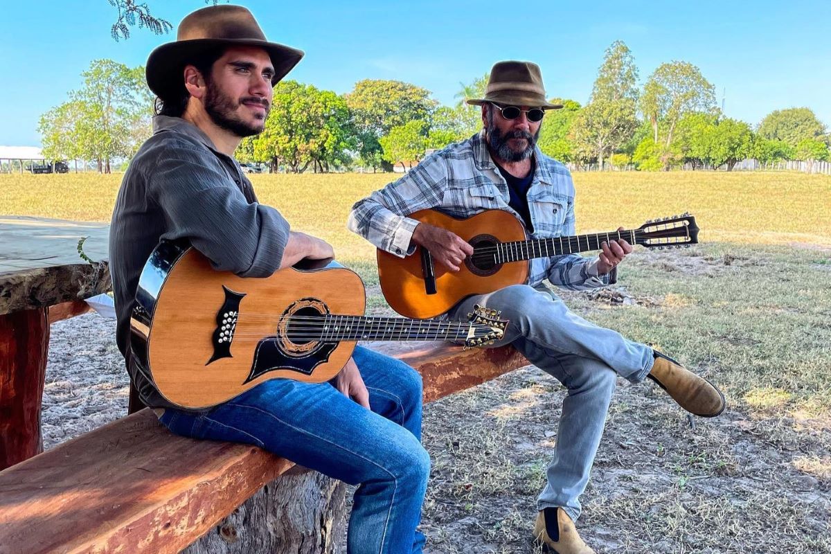 Almir Sater & Gabriel Sater juntos na inédita turnê “Pai e Filho” em Goiânia