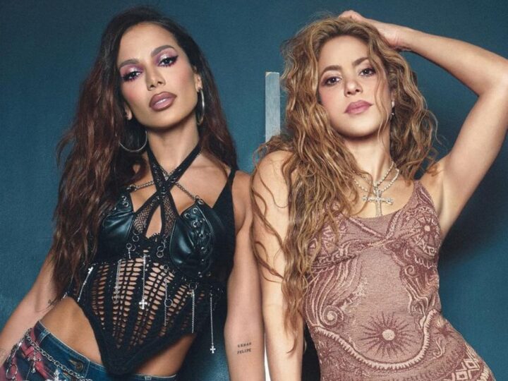 Anitta anuncia parceria com Shakira