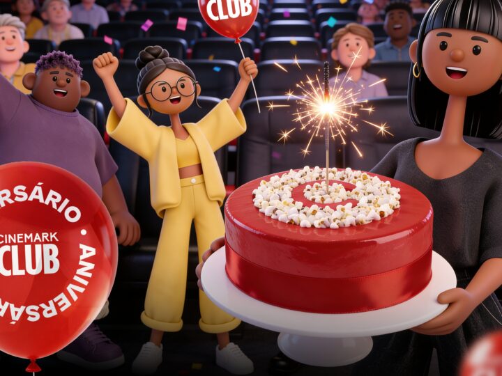 Cinemark celebra aniversário do seu programa de assinatura de cinema, o Cinemark Club, com descontos especiais