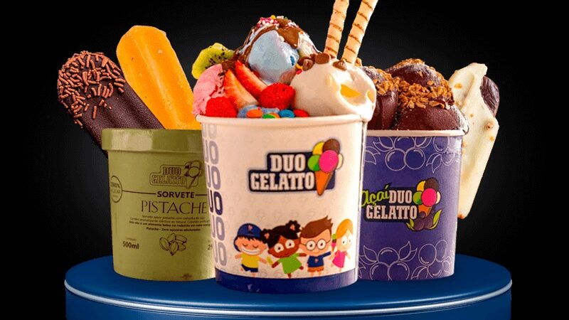 Duo Gelatto oferece mais de 80 sabores de sorvetes e picolés em Goiânia