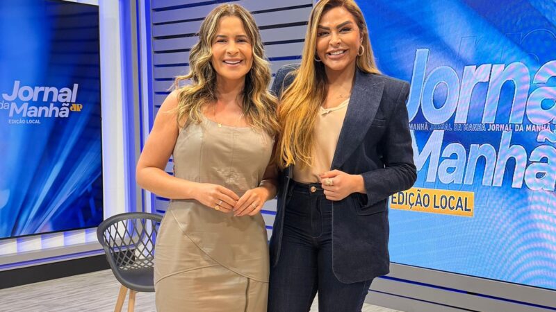 Fernanda Arcanjo recebe a deputada Silvye Alves para um bate-papo especial no “Jornal da Manhã”