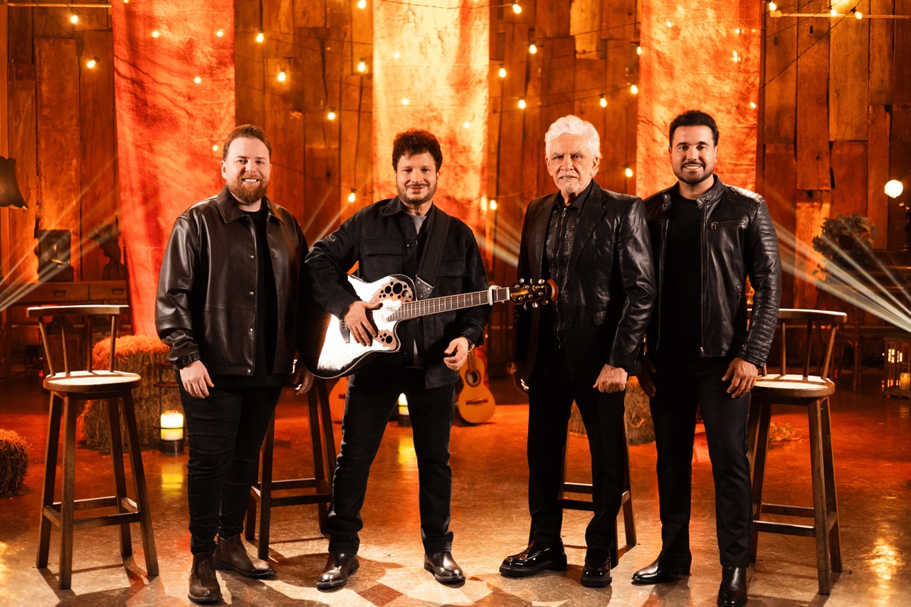 Luiz Cláudio & Giuliano lançam modão emocionante com Matogrosso & Mathias