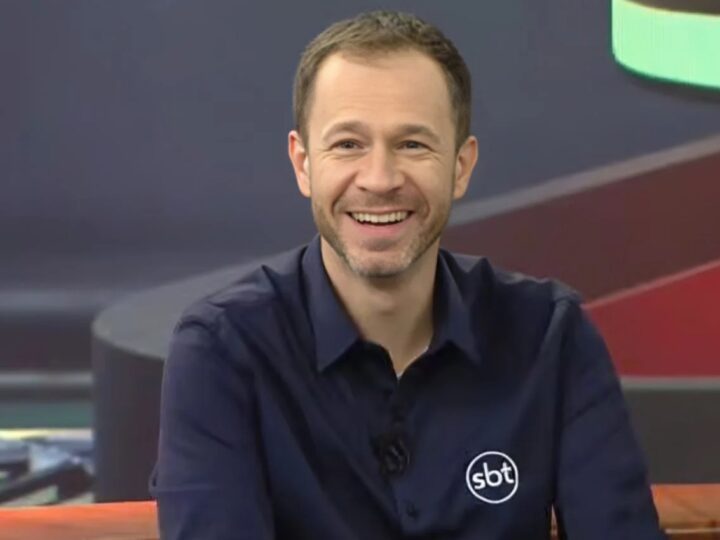 Tiago Leifert se irrita e manda o telespectador do SBT trocar de canal