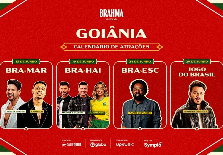 Arena Nº1 desembarca em Goiânia durante a Copa do Mundo 2026