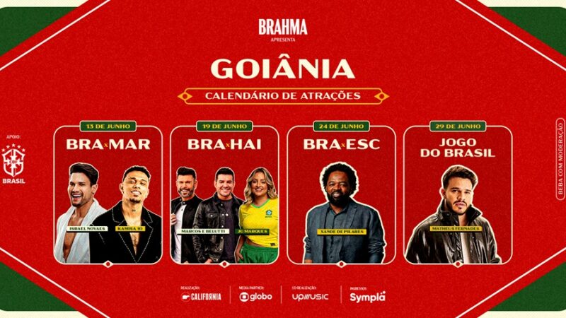 Arena Nº1 desembarca em Goiânia durante a Copa do Mundo 2026