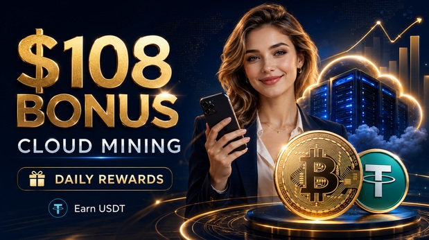 Registre-se agora e receba uma recompensa de US$108! O ouro digital está em alta novamente: a mineração em nuvem é a mais nova tendência, permitindo ganhar USDT sem qualquer investimento
