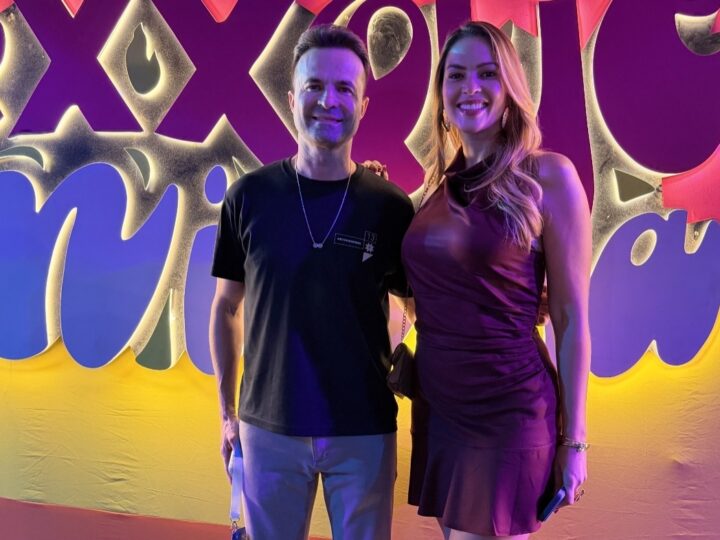 Exxqueminha com Felipe Amorim transforma Goiânia em um verdadeiro cenário praiano