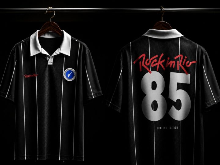 Rock in Rio e C&A lançam jersey comemorativa inspirada em 1985 para fãs vestirem a história do festival