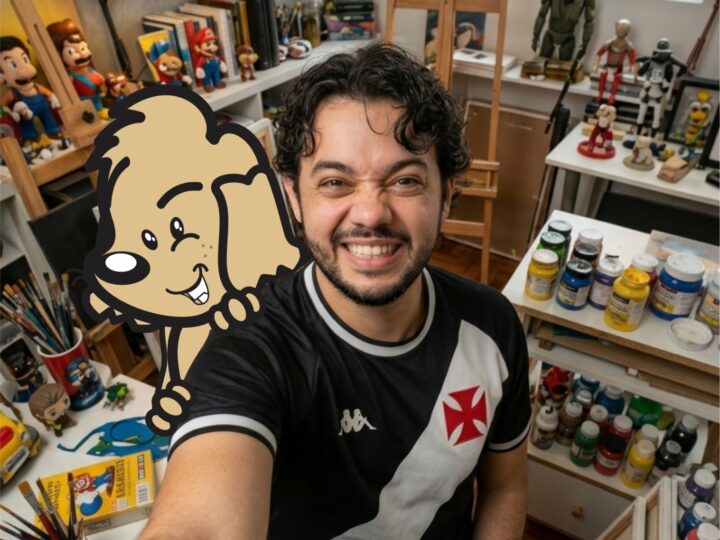 Entre risos e rabiscos: A Arte de Beto Gomes e o Universo Canino da Turma do Goldinho