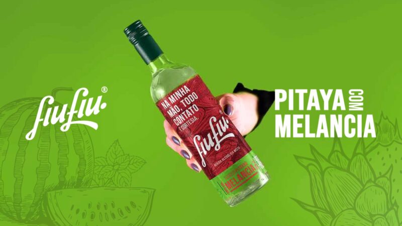 Fiu-Fiu lança destilado misto de Pitaya com Melancia