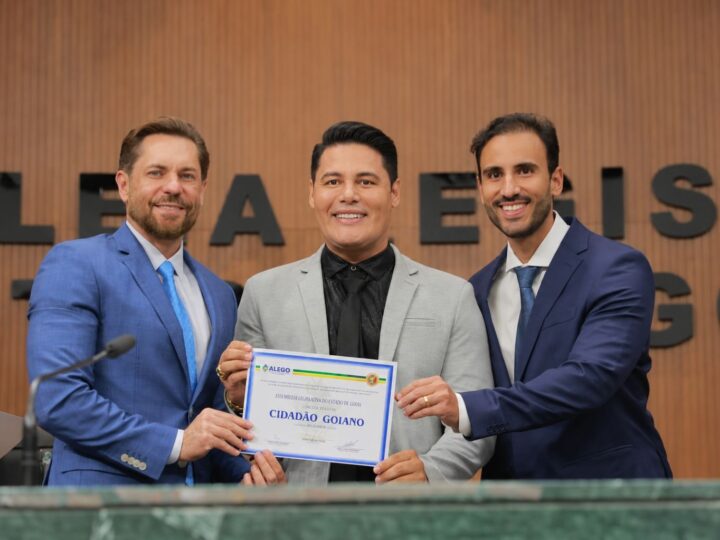 Gui Artístico recebe título de Cidadão Goiano
