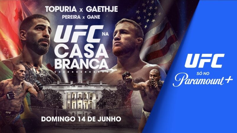 Paramount+ anuncia recorde de 17 milhões de espectadores para o UFC na Casa Branca
