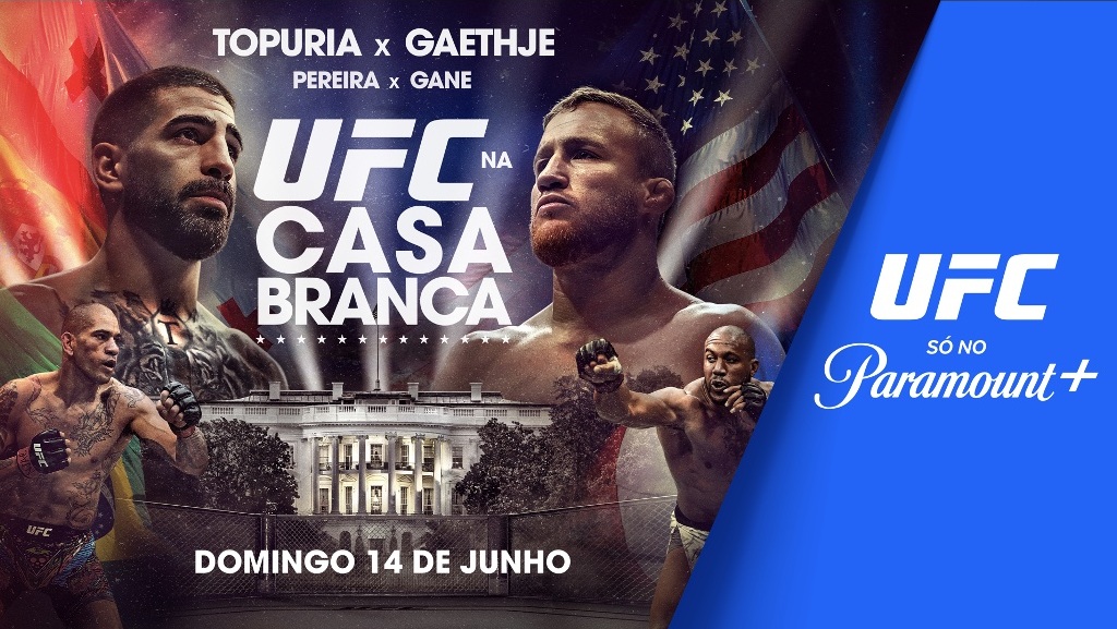 Paramount+ anuncia recorde de 17 milhões de espectadores para o UFC na Casa Branca