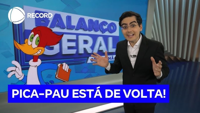 Volta de “Pica-Pau” garante o segundo lugar na audiência para a Record