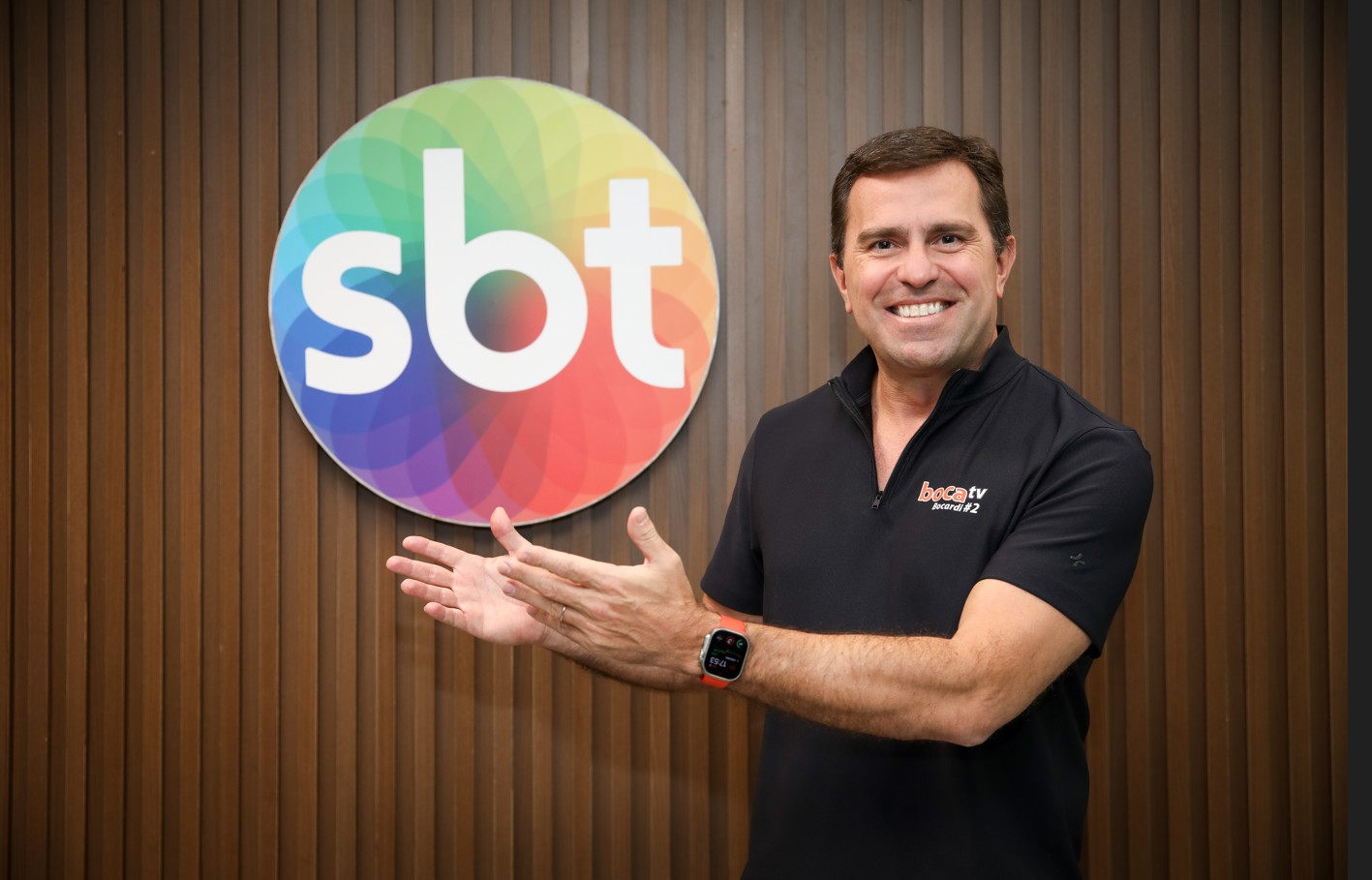 SBT anuncia estreia de Rodrigo Bocardi