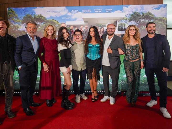 Pré-estreia de “Os Emergentes” reúne elenco e famosos no Rio de Janeiro