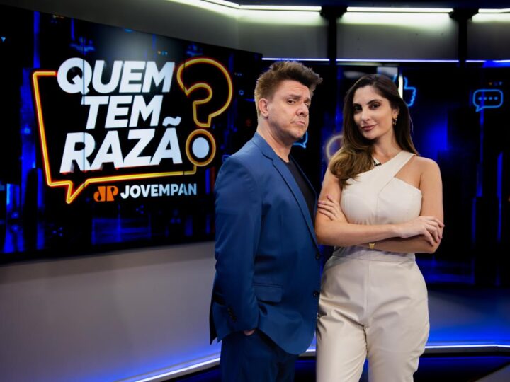 Jovem Pan estreia o programa “Quem Tem Razão?” com Paula Nobre e Oscar Filho