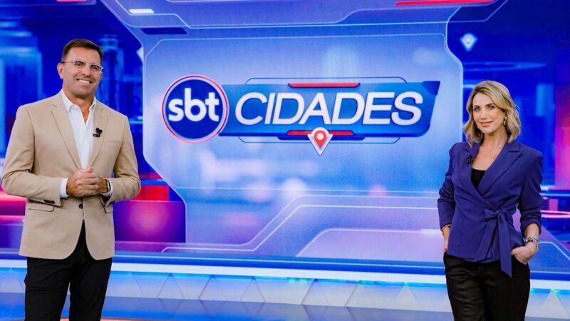“SBT Cidades” estreia sob o comando de Rodrigo Bocardi e Erica Reis