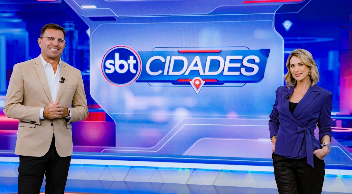 “SBT Cidades” estreia sob o comando de Rodrigo Bocardi e Erica Reis