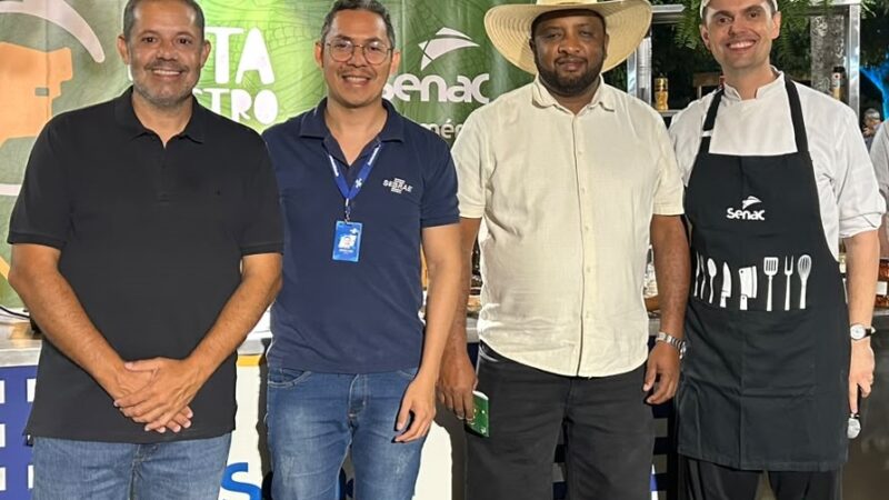 Cavalcante recebeu a solenidade de abertura da “Rota Gastronômica – Sabores que percorrem Goiás”