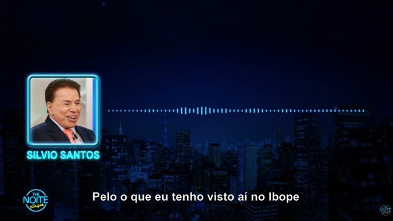 Danilo Gentili revela áudio inédito de Silvio Santos: “Tá ganhando do Jô Soares no Ibope”