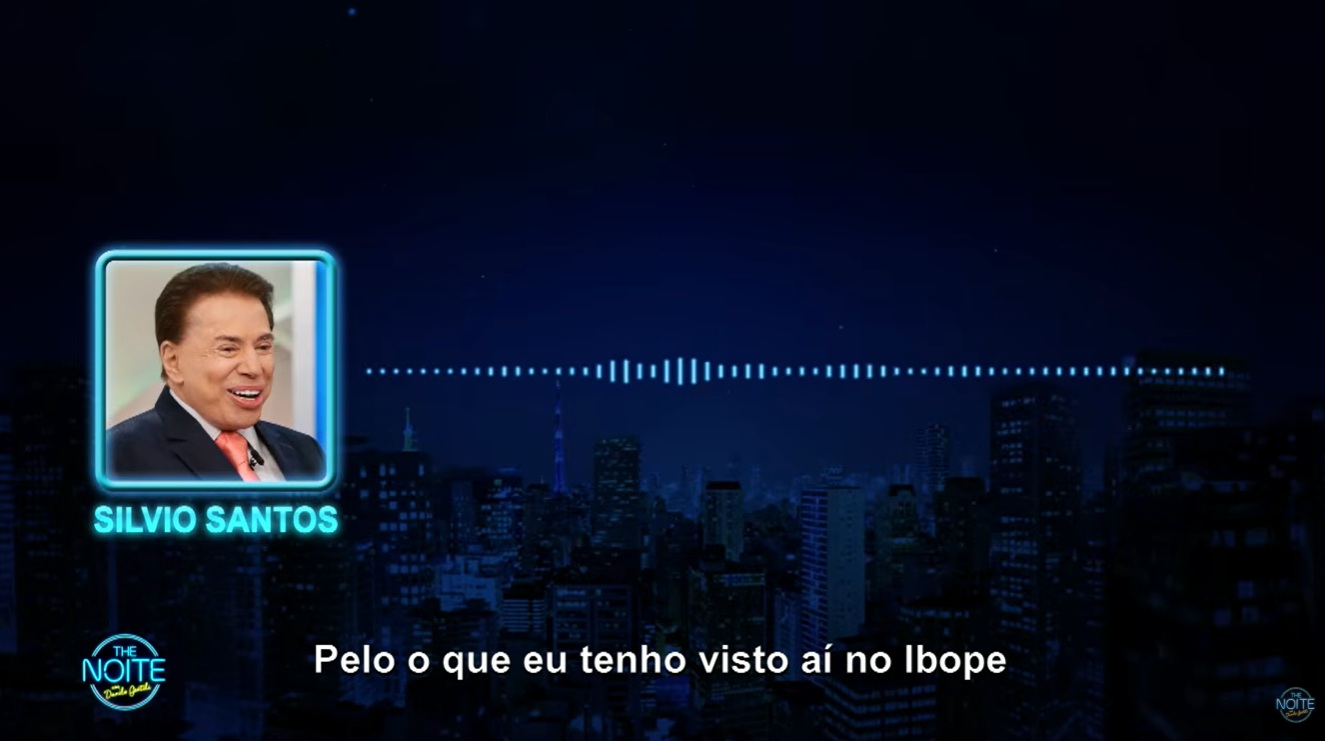 Danilo Gentili revela áudio inédito de Silvio Santos: “Tá ganhando do Jô Soares no Ibope”