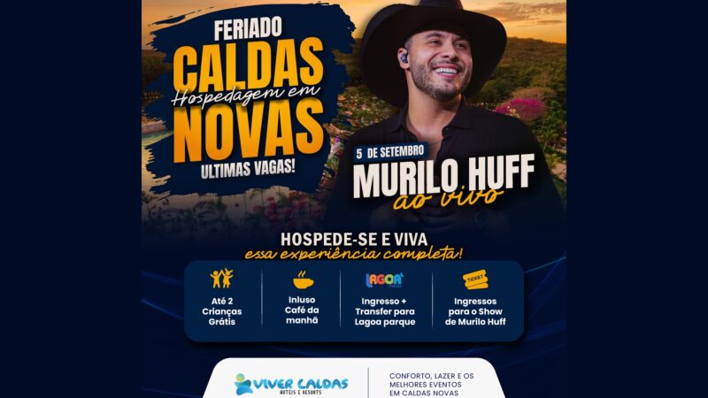Viver Caldas e Rede Lagoa Quente unem forças para oferecer experiência completa durante feriado em Caldas Novas